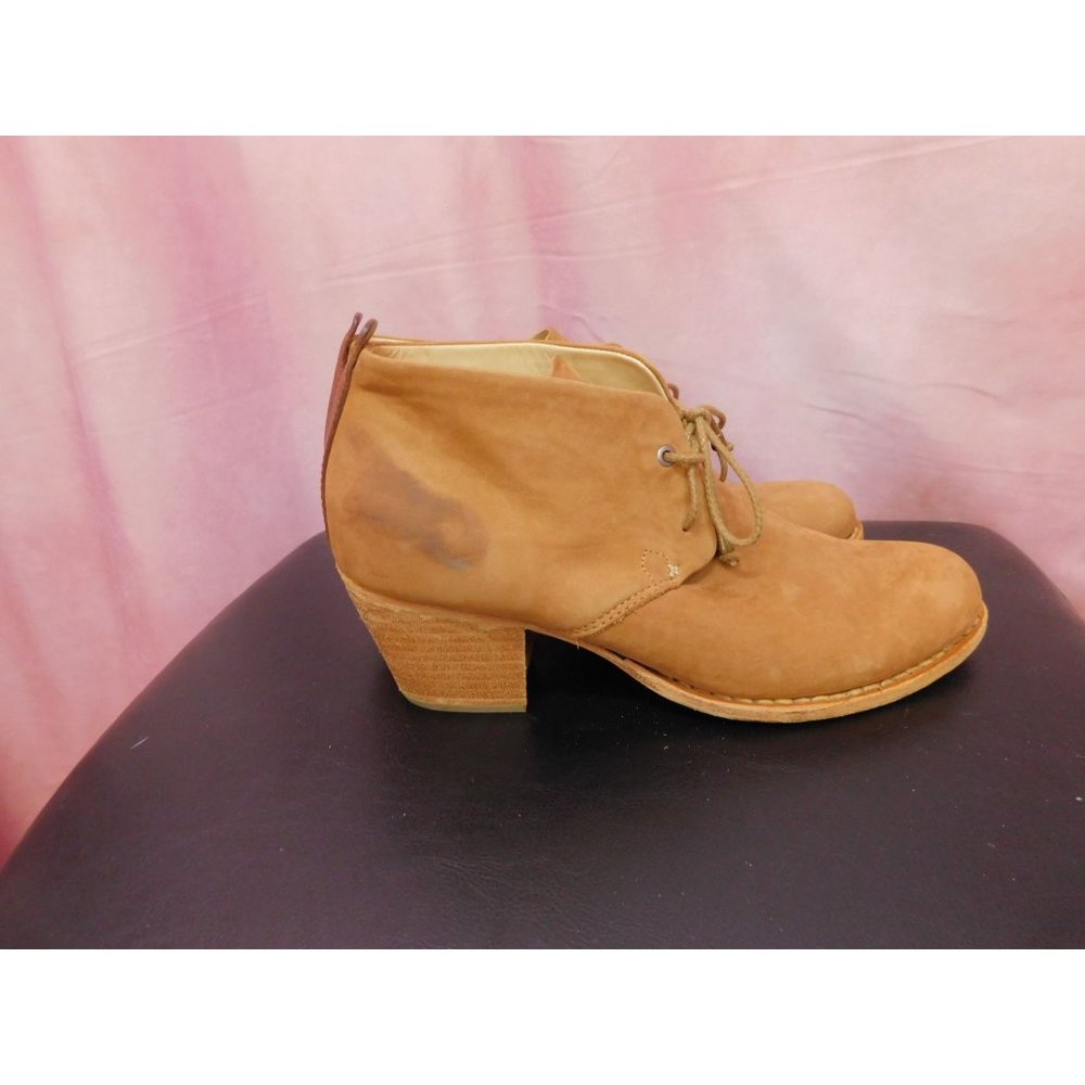 Rag & Bone Boots Women US 9 EU 40 Brown Suede Leather Bootie Lace Up - Picture 7 of 12